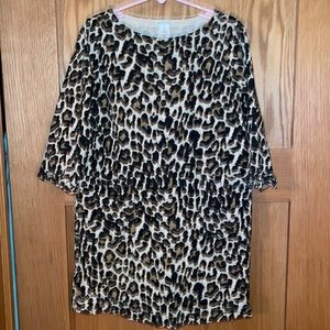 Crewcuts leopard size 7 dress